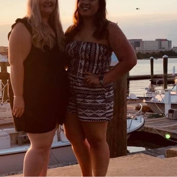 Strapless Romper - Picture 2 of 4